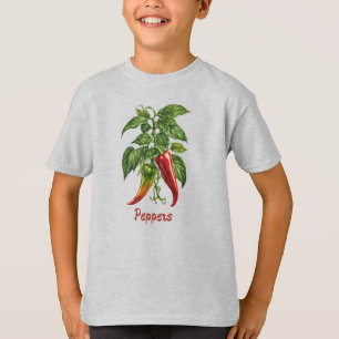 Veggies 12 Paprikaschoten, Lebensmittel, Gemüse, v T-Shirt