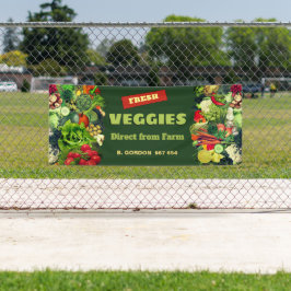 Veggies direkt aus dem Betrieb Banner