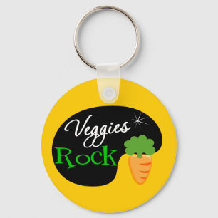 Veggies-Felsen Schlüsselanhänger
