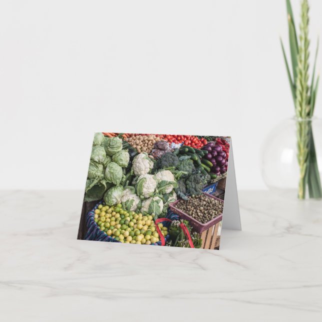 Veggies Karte (Vorderseite)