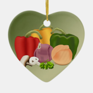 Veggies Keramik Ornament
