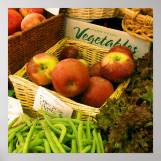 Veggies Print Poster