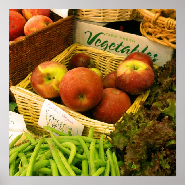 Veggies Print Poster (Vorne)