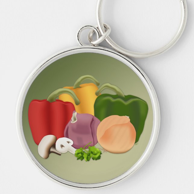 Veggies Schlüsselanhänger (Vorne)