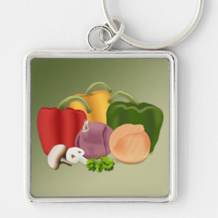 Veggies Schlüsselanhänger