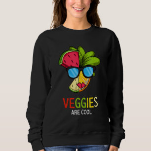 Veggies sind Cool Vegetarier Advocate Sweatshirt