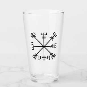 Vegvisier Viking Symbol Glas