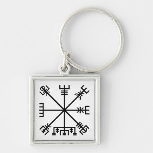 Vegvisier Viking Symbol Schlüsselanhänger