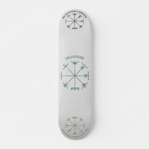 Vegvisir Compass Skateboard