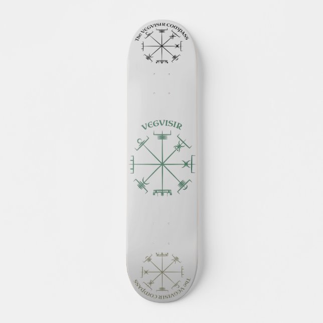 Vegvisir Compass Skateboard (Vorne)