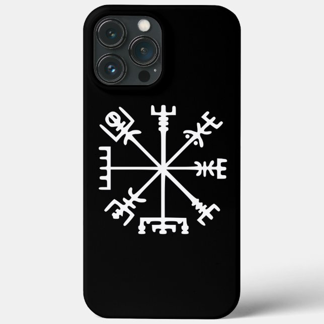 Vegvísir (Viking Compass) Case-Mate iPhone Hülle (Rückseite)