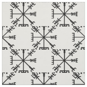Vegvísir (Viking Compass) Stoff