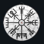 vegvisir Viking-Symbol-Skandinavier-Schild Odin Dartscheibe<br><div class="desc">vegvisir Viking-Symbol-Skandinavier schirmen Odin wicca magick magischen wiccan heidnischen Heidentum ab.</div>