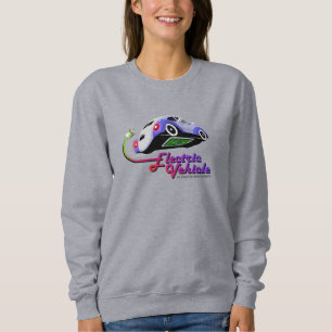 Véhicule électrique futur   Sweatshirt des femmes