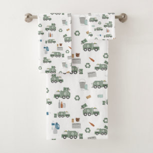 Véhicules pour enfants de Camion Recyclage Vert Cu