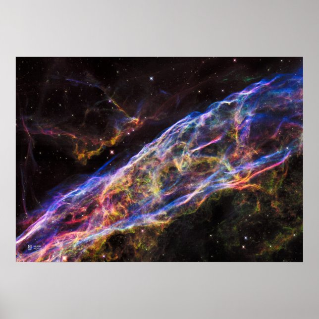 Veil Nebula. NGC 6960 - Affiche (Devant)