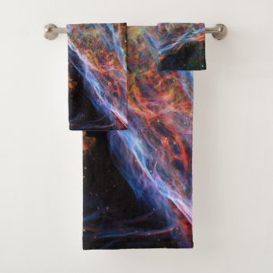 Veil Nebula Supernova Remnants Hubble Telescope Badhandtuch Set