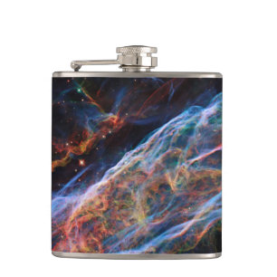 Veil Nebula Supernova Remnants Hubble Telescope Flachmann