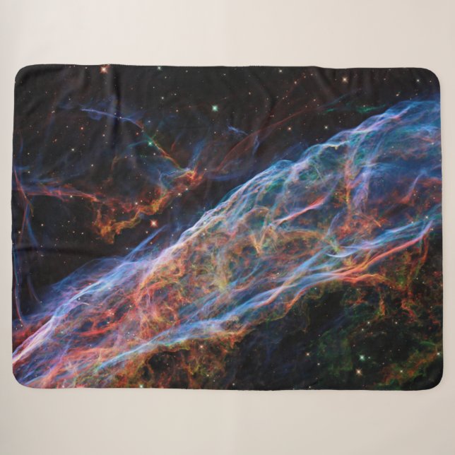 Veil Nebula Supernova Remnants Hubble Telescope Sherpadecke (Vorderseite (Horizontal))