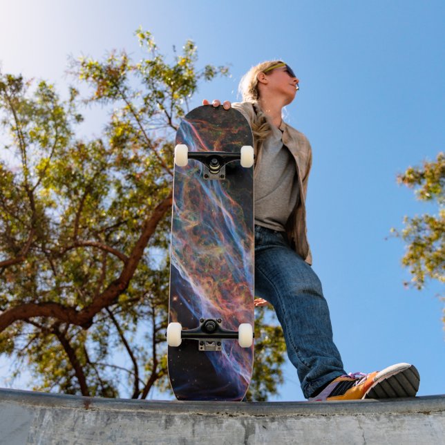 Veil Nebula Supernova Remnants Hubble Telescope Skateboard (Außenbereich 1)