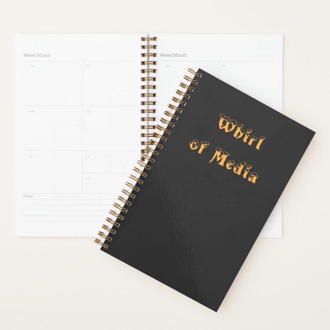 Veil of Noise Planner – Whirl of Media (Devant avec enveloppe)