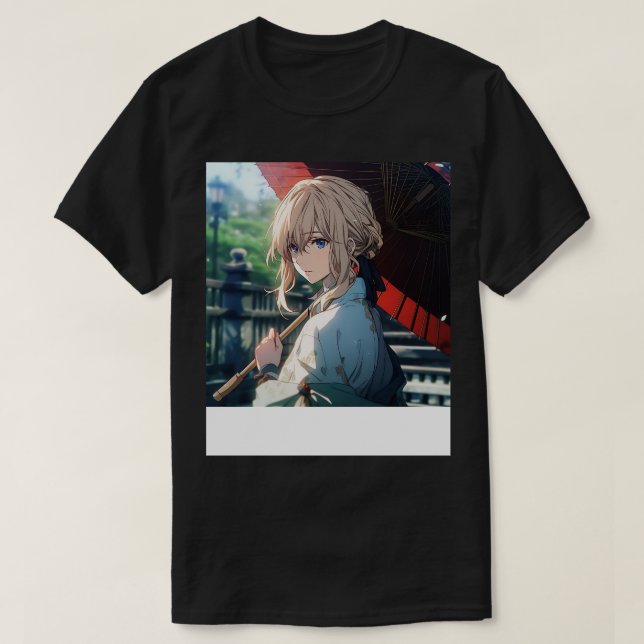 Veilchen Evergarden Kimono T-Shirt (Design vorne)
