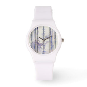 Veilchen-freies Ausdruck-Aquarell Armbanduhr