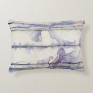 Veilchen-freies Ausdruck-Aquarell Dekokissen
