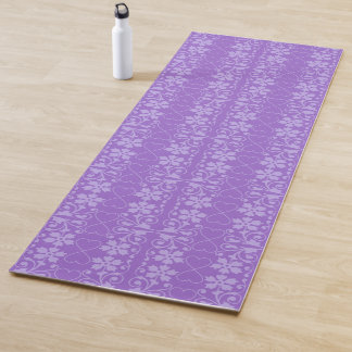 Veilchen in Amethyst-Farbmuster-Yoga-Matte Yogamatte
