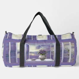 Veilchen in einem Mondglas Duffle Bag
