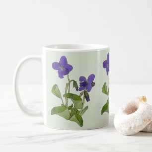 veilchen kaffeetasse
