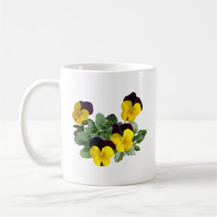 Veilchen-Sorbet Gelber Sprung Kaffeetasse