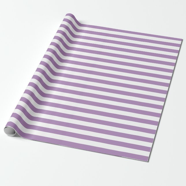 Veilchen Stripes Packpapier (Ungerollt)