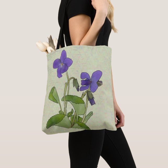 Veilchen Tasche (Von Nahem)