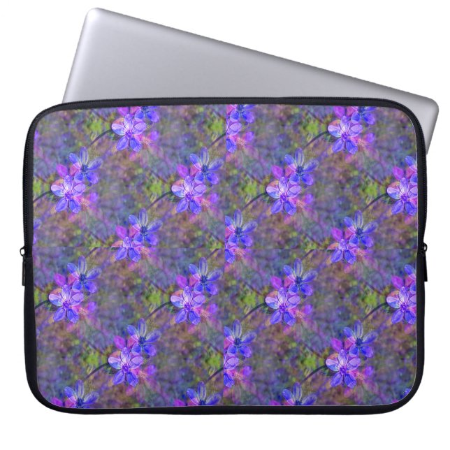 Veilchengarten...... Laptopschutzhülle (Vorderseite)