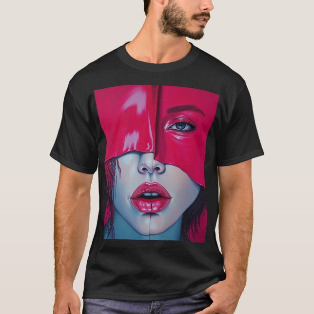 "Veiled Desire" T-Shirt (Vorderseite)