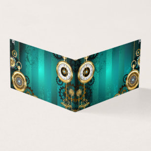 Veille bijoux Steampunk sur un Arrière - plan vert
