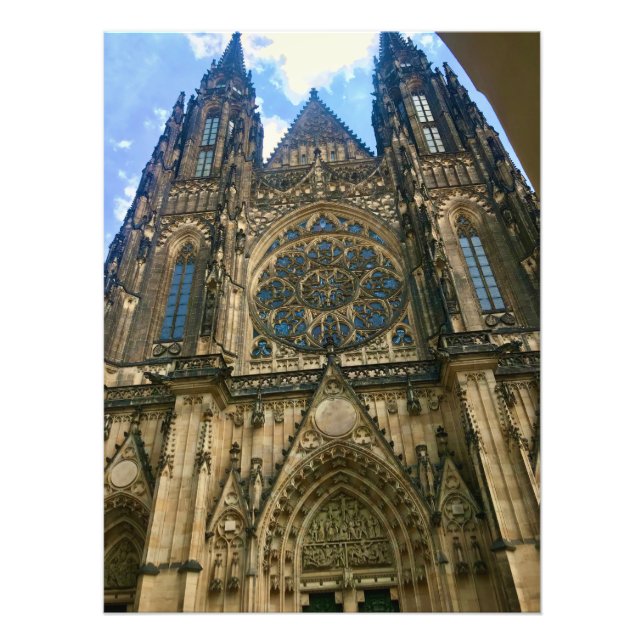 Veit-Dom in Prag, Tschechische Republik Fotodruck (Vorne)