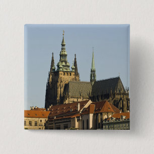 Veitsdom und Prager Burg, eine der Button
