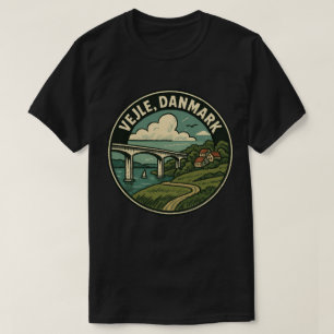 Vejle Dänemark Brücke T-Shirt