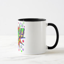 VektorComic-Buch ZONK Tasse
