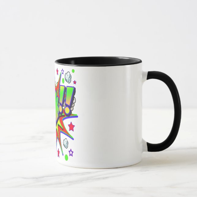VektorComic-Buch ZONK Tasse (Rechts)
