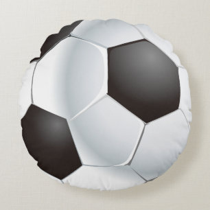 VektorFußball Rundes Kissen