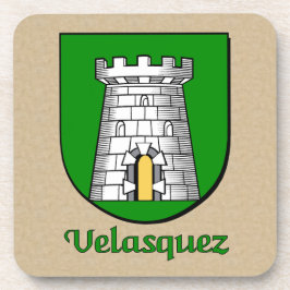 Velasquez Heraldic Shield Untersetzer