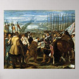 Velázquez - Die Kapitulation von Breda 1635 Poster