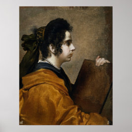 Velázquez - Ehefrau des Künstlers in Guise of Siby Poster