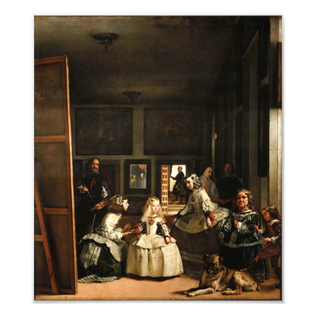 Velazquez Las Meninas Fotodruck (Vorne)
