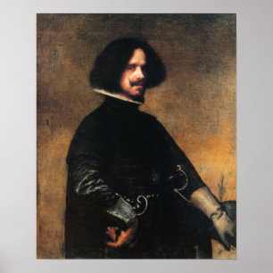 Velázquez - Selbstporträt 1645 Poster