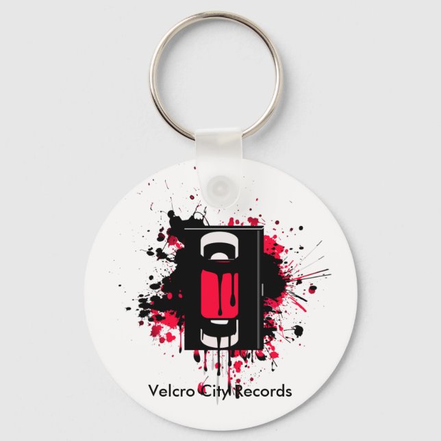 Velcro City Platten Schlüsselkette Schlüsselanhänger (Vorderseite)