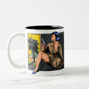 Velda: Girl Detection Kaffeemaschine Tasse